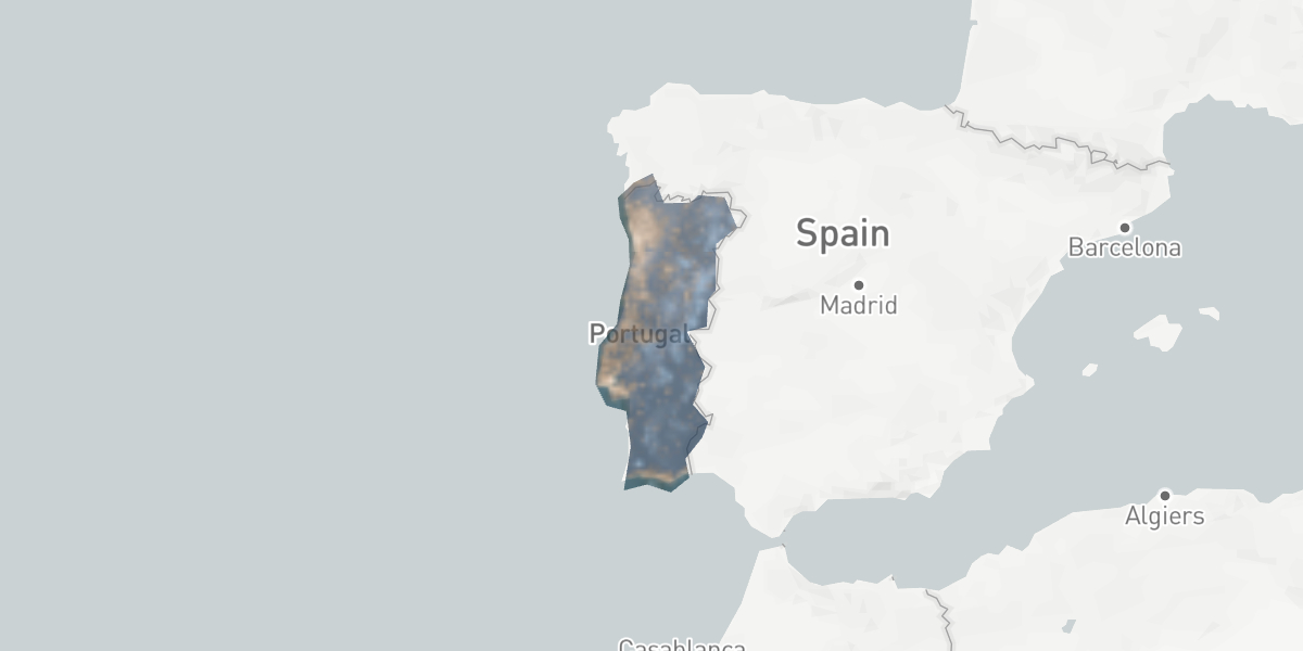 Applying a custom GeoJSON mask to a raster tile layer.
