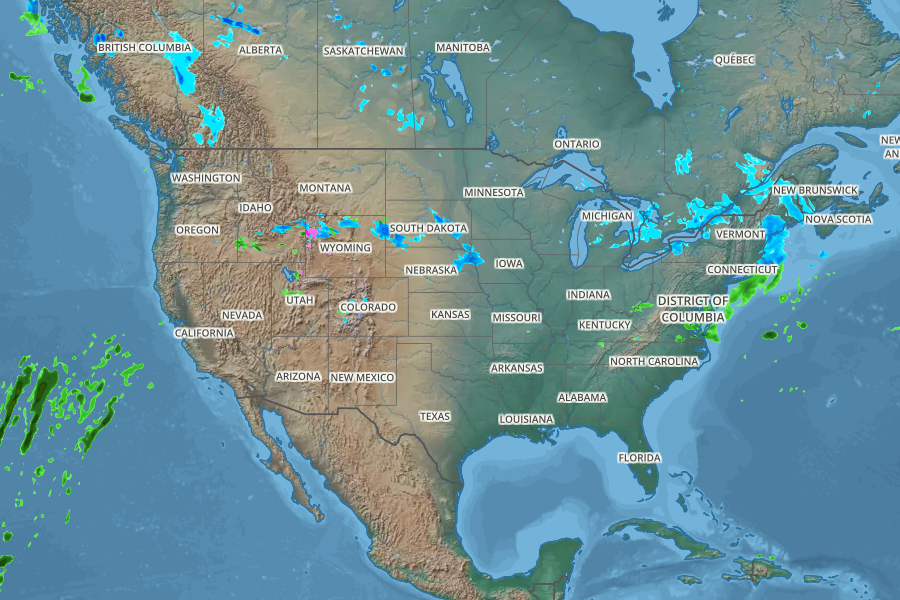 Raster maps example