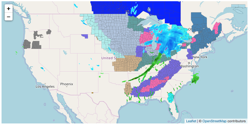 Basic interactive map example