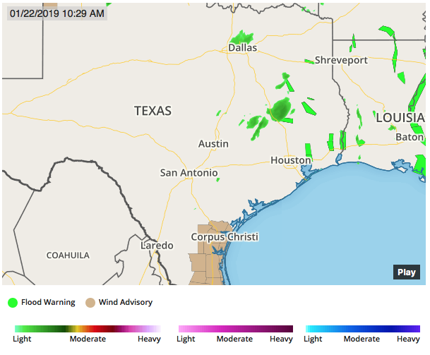 Map view centered on Austin, TX